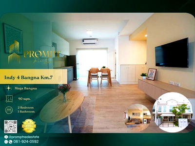 Houses for rent Bang Plee Samut Prakarn : IJ04376 - Indy 4 Bangna Km.7  : Mega Bangna