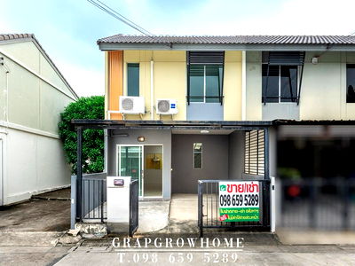 Townhouses for rent : Pruksa 87/2 Srinakarin-Bangna Corner townhome The house is in new condition, ready to move in. Near Mega Bangna International school only 5 minutes