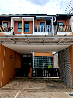Townhouses for rent Don Mueang Airport : For rent, for rent, townhome, Vibhavadi location, Grand I-Design Vibhavadi project, cheap price, interested Line: @951qfbfi