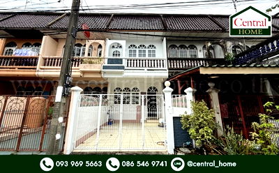 ทาวน์โฮม วิทยาลัยพณิชยการอินทราชัย : ทาวน์เฮ้าส์ 2 ชั้น ลาดพร้าว 101 ใกล้ MRT สถานีลาดพร้าว 101 พร้อมอยู่