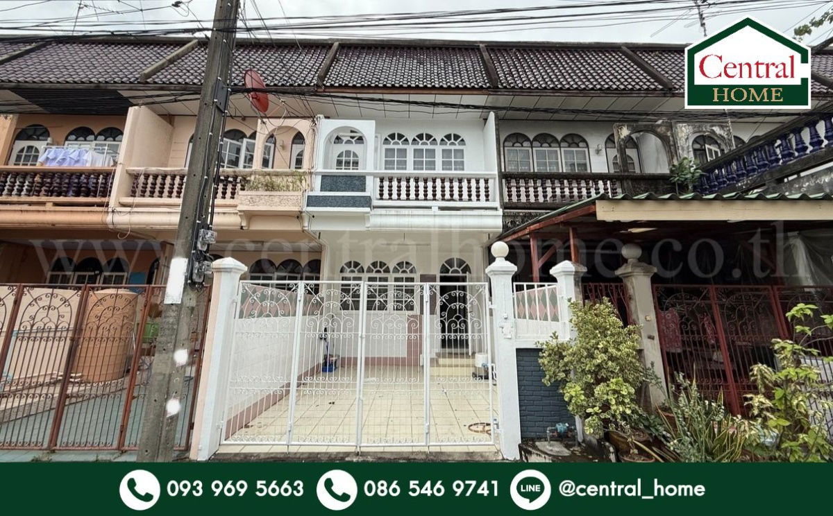 รูป ทาวน์เฮ้าส์ 2 ชั้น ลาดพร้าว 101 ใกล้ MRT สถานีลาดพร้าว 101 พร้อมอยู่ - รูปที่ 1/19