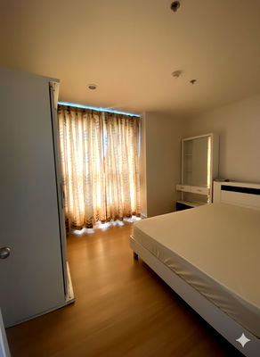 Condos for rent : For Rent in U Delight 2 @ Bang Sue Station, Building 1, 6th Floor-  2 Bedrooms, 1 Bathroom, Living Room, Balcony, Kitchen (Size 48 sq.m.)