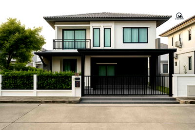 บ้านเดี่ยว นิคมทีเอฟดี : บ้านเดี่ยว ม.บริทาเนีย กม.42 ท่าสะอ้าน