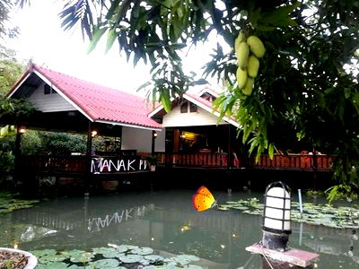 บ้านเดี่ยวให้เช่า : ให้เช่าหรือ เซ้ง และขาย รีสอร์ท พร้อมที่ดินเกือบ 3 ไร่ บางเลน นครปฐม