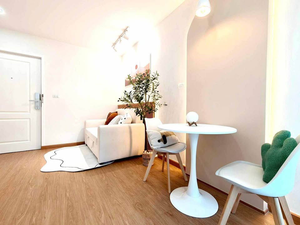 รูป ให้เช่า ไอ คอนโด สุขุมวิท 105 มีเฟอร์นิเจอร์+เครื่องใช้ไฟฟ้าครบ - รูปที่ 6/9