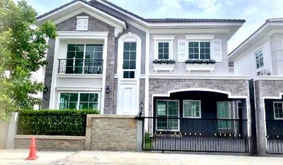 Twin houses for rent Anya Thani Industrial Estate (Gemopolis) : Golden Neo Bangna-Suan Luang 4bedroom