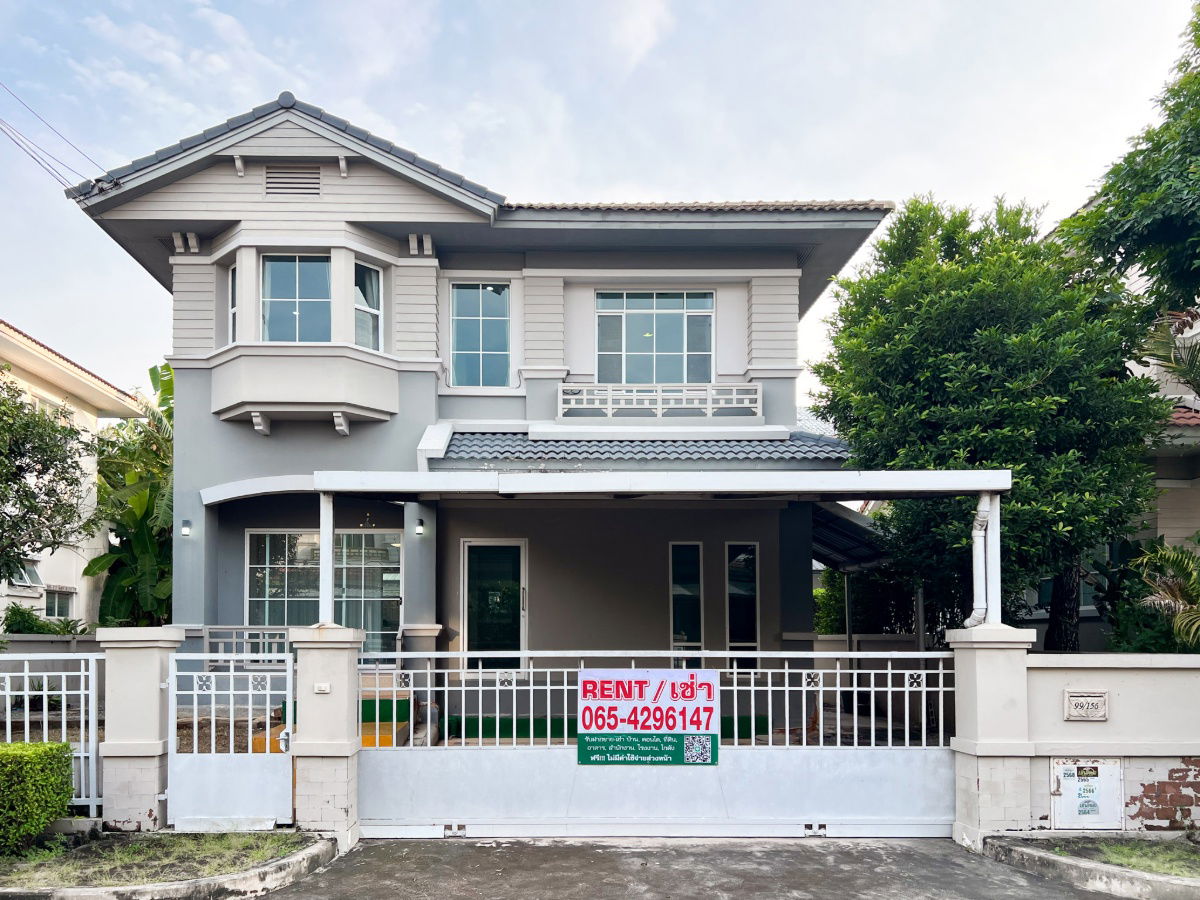 picture House for Rent in Mantana Onnut–Wongwaen 1 | Bangna–Prawet Area, Near Mega Bangna & Suvarnabhumi Airport - 28/29