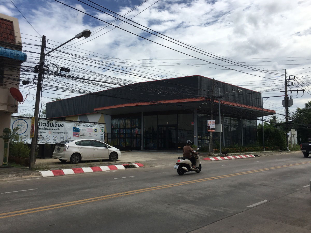 picture Rent, 1 rai, Hat Yai, New Nuan Kaew Uthit Road. Office building decorated Ready for use. Home office, solar cells Parking lot sold by owner - 1/8
