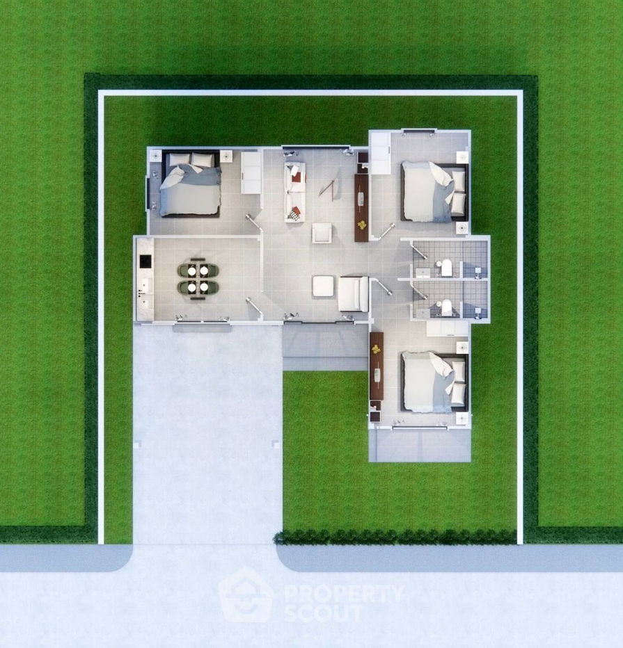 รูป บ้าน 3-ห้องนอน ที่ ฟูลริช แอสเซท หัวหิน-ชะอำ ใกล้ เดอะ เวเนเซีย (ID 2093484) - รูปที่ 4/8