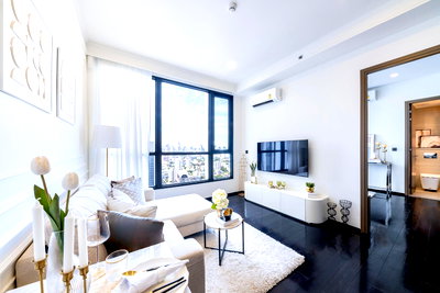 Condos for sale : Condo for sale: Park Origin Thonglor, 1 bedroom, 36 sqm., 35th floor, elegant design, fully furnished.