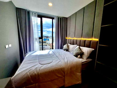 เช่าคอนโด ตลาดใหม่ดอนเมือง : ให้ เช่าคอนโด So Origin พหล 69 สเตชั่น - 32 ตรม. *ห้องมุม*วิวรถไฟฟ้า*ใกล้ BTS สายหยุดเพียง 100 เมตร*