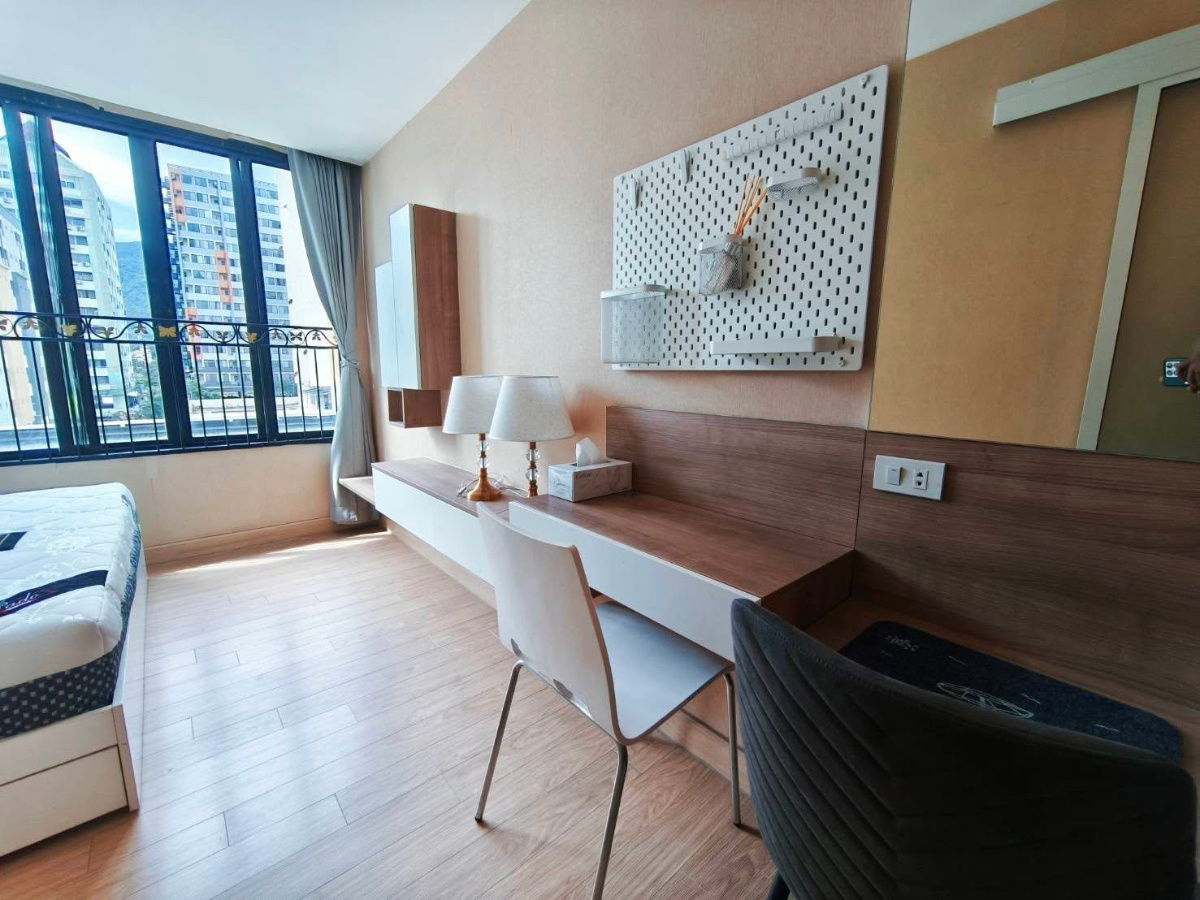 รูป ปล่อยเช่า ทรัมส์คอนโด 7ยอด ขนาด 39 ตรม. ชั้น 4 ห้องกว้าง - รูปที่ 3/11