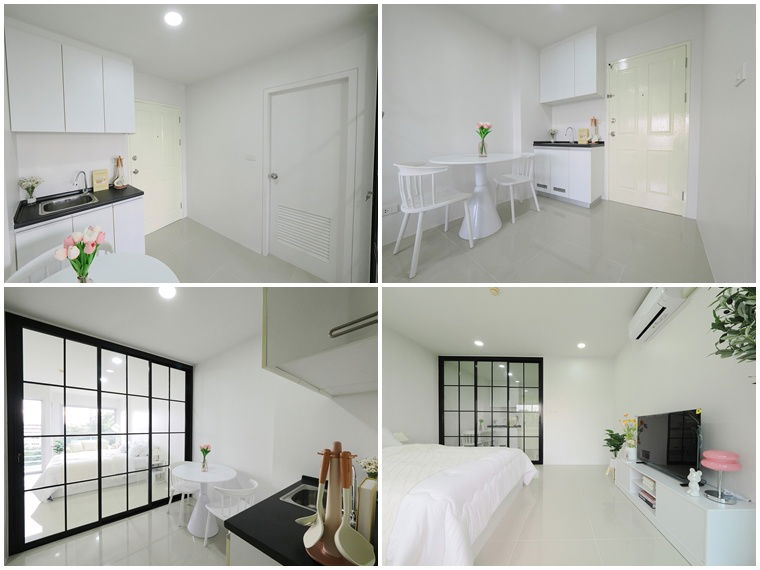 รูป ขายราคาพิเศษ ไมล์สโตนคอนโดมิเนียม เสรีไทย 27.97 ตรม. ชั้น 6 รีโนเวทใหม่ ห้องใหญ่ ชั้นสูง วิวสวย บรรยากาศดีเยี่ยม เฟอร์ครบ [เสรีไทย-รามคำแหง] - รูปที่ 2/7