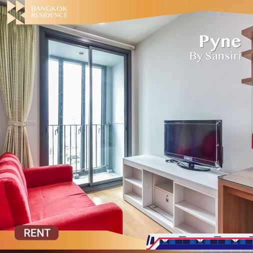 Now available ❗ Pyne By Sansiri 🛌🏻 Fully furnished, best value 🔥 Near BTS Ratchathewi 