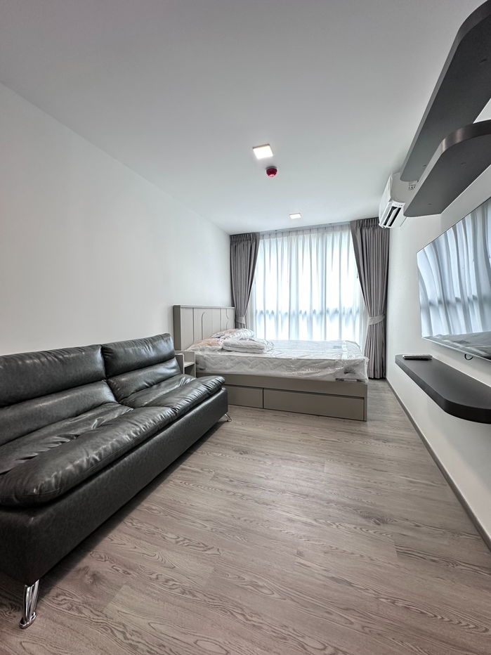 รูป ปล่อยเช่าห้องใหม่ Maroon Ratchada32 ส่วนกลาง 8 ชั้น | 1 ห้องนอน พื้นที่ 27 ตรม บิ้วห้อง เครื่องใช้ไฟฟ้าครบ | 082-4499822 แพรวา - รูปที่ 1/11