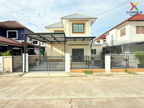 For Sale House , K.C. Green Ville , wide frontage , newly renovated , MRT-Min Buri , Nong Chok , Nong Chok , Bangkok , CX-136152 ✅ Live chat with us ADD LINE @connexproperty ✅