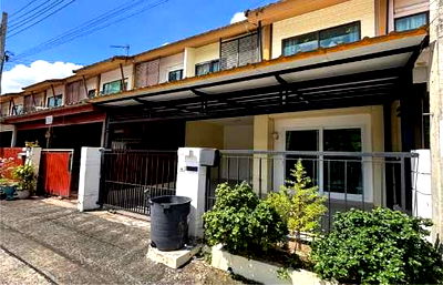 เช่าบ้านเดี่ยว พัฒนาการ 38 : ให้ เช่า ทาวน์เฮ้า 2 ชั้น หมู่บ้านพฤกษาวิลล์ 57, พัฒนาการ 32 - 17.5 ตรว. ทำเลดี เฟอร์ครบ พร้อมเข้าอยู่