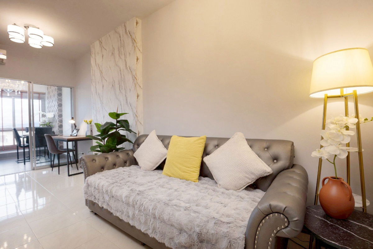 รูป คอนโดให้เช่าเดือนละ 13,500 บาท ใกล้เซ็นทรัลเฟสติวัลเพียง 10 นาที No.1C740 - รูปที่ 2/12