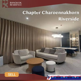 💎 Panoramic River View! Fully Furnished Unit - Chapter Charoennakhorn Riverside near ICONSIAM