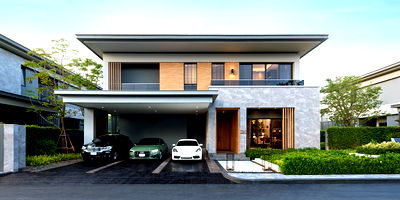 Houses for sale : Luxury mansion next to the lake LAKE LEGEND BANGNA – SUVARNABHUMI