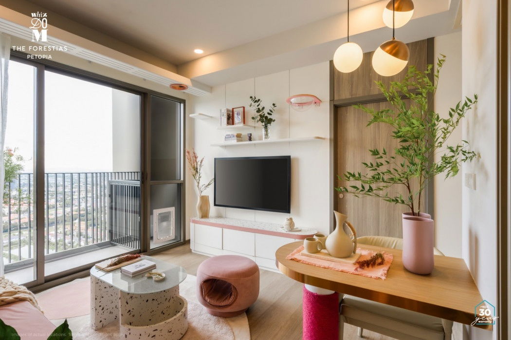 รูป ขายคอนโด Whizdom The Forestias (วิสซ์ดอม เดอะ ฟอเรสเทียส์) ขนาด 58.38 ตรม ชั้น 18 - รูปที่ 1/6