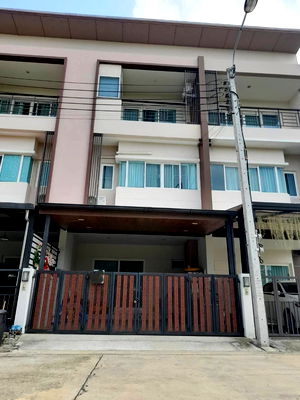 Townhouses for rent Don Mueang Airport : WS5508 [Rent] The Ricco Town Watcharapol 💰 Rent only 21,000 baht/month 🚆 BTS Watcharapol Station