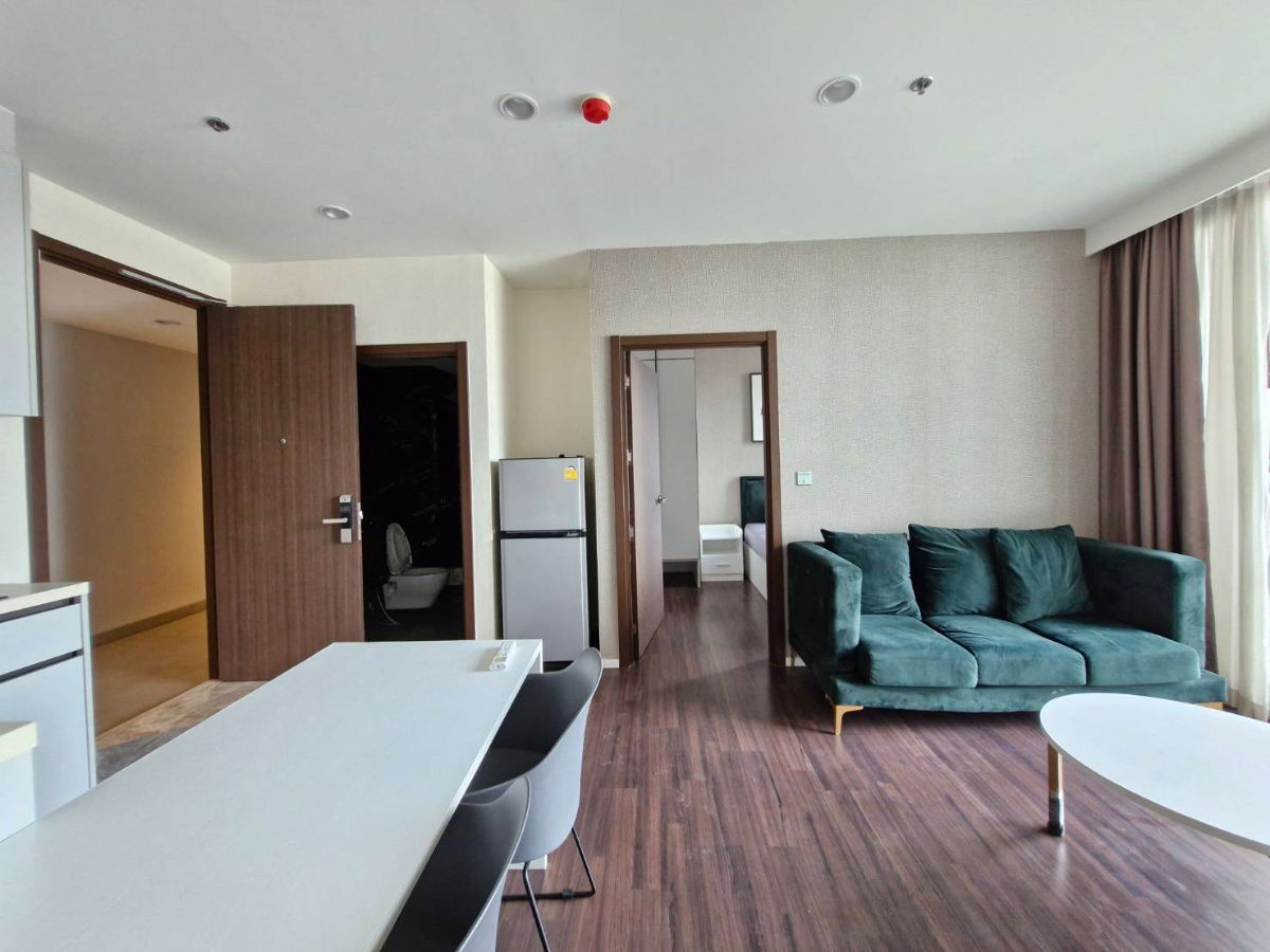 picture Wisdom Inspire 2 bedrooms, 2 bathrooms, size 53 sq m, 18th floor, rent 27000/month. Contact Tel/Line: 0636262722 - 3/6