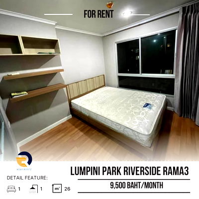 Condos for rent Silom and Sathorn Road : For Rent 🔥 Lumpini Park Riverside  Rama3 🔥 Fully furniture and ready to move in >>contact us  Line@assetrootz 