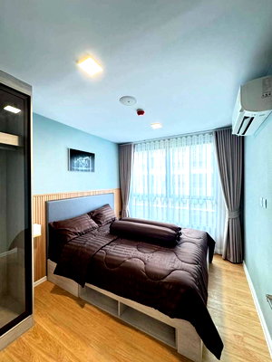 เช่าคอนโด บิ๊กซี รังสิต : ให้เช่าคอนโดแอทโมซ คาแนล รังสิต ตึกB 28 ตร.ม.ห้องใหม่ เฟอร์ครบ มีเครื่องซักผ้า ใกล้ฟิวเจอร์ พาร์ค (TR1182)