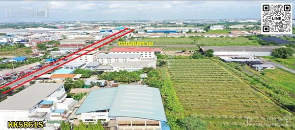 รูป ที่สวย 8 ไร่ครึ่ง รูปทรงดีวางแปลนง่าย ขอ รง.4 ได้ 100% เดินทางสะดวก ใกล้ถนนหลักเชื่อมต่อพุทธสาคร-สายสี่ตัดใหม่ เพียง 6.5 ล้าน/ไร่ - KK5861S - รูปที่ 3/7