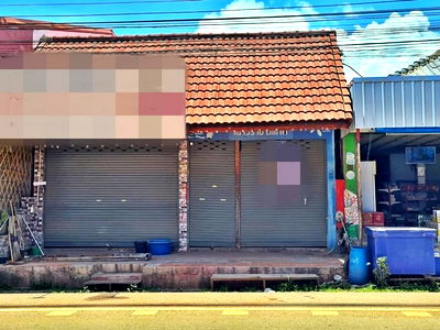 Shophouses for sale Nong Bua Lam Phu : FOR SALE  COMMERCIAL BUILDING PROPERTY  1000000 BAHT.