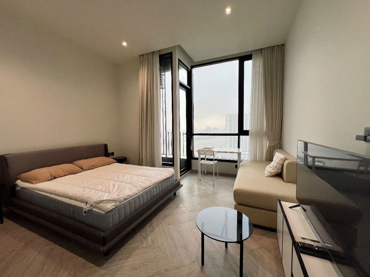 picture ðĐFor rent: Chapter Charoen Nakhon Riverside âĻ1 Bed 26 sq m. Fl.21 âĻ Chao Phraya River view ðNear ICON Siam & Asiatique - 2/7