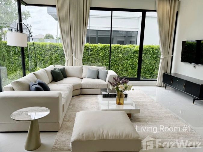 4-bed house for rent, 412 sqm, 121.5 sq wah, Narasiri Phahol - Watcharapol