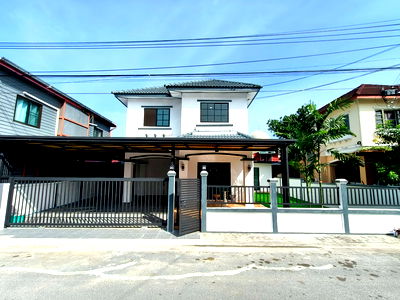 บ้านเดี่ยว กรุงเทพมหานคร : บ้านเดี่ยว ตกแต่งรีโนเวทใหม่ ทำเลดี ราคาถูก หมู่บ้านเคซี.การ์เด้นโฮม ถนนหทัยราษฎร์ 34/3 สามวาตะวันตก คลองสามวา พร้อมเฟอร์นิเจอร์