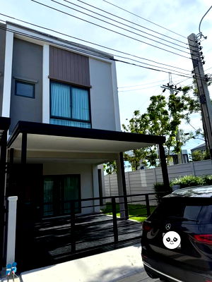 Townhouses for rent Bang Plee Samut Prakarn : Pleno Sukhumvit Bangna 3 Towhouse for rent with garden ( SPSEVE1424 )