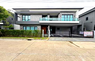 บ้านเดี่ยวให้เช่า : ให้ เช่า บ้านเดี่ยว 2 หลัง เดอะ ซิตี้ บางนา-กม.7 The City Bangna 312 ตรม 78 ตรว บ้านเดี่ยว 2 ชั้น 4 ห้องนอน, 5 ห้องน้ำ ติดเมกะบางนา