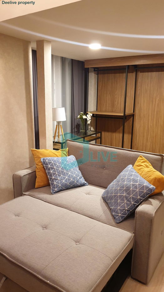 รูป DL001242 ให้เช่าคอนโด โนเบิล รีวอลฟ์ รัชดา 2 (Noble Revolve Ratchada 2) ใกล้ MRT ศูนย์วัฒนธรรม พร้อมเข้าอยู่ โทรด่วน 0616298946 LineID @523dslwi - รูปที่ 5/8