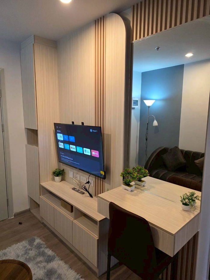 picture Condo for rent, Regent Home Wutthakat, Building A, 18th floor, built-in, luxurious throughout the room, open view, rental price 11,500 baht - 3/35