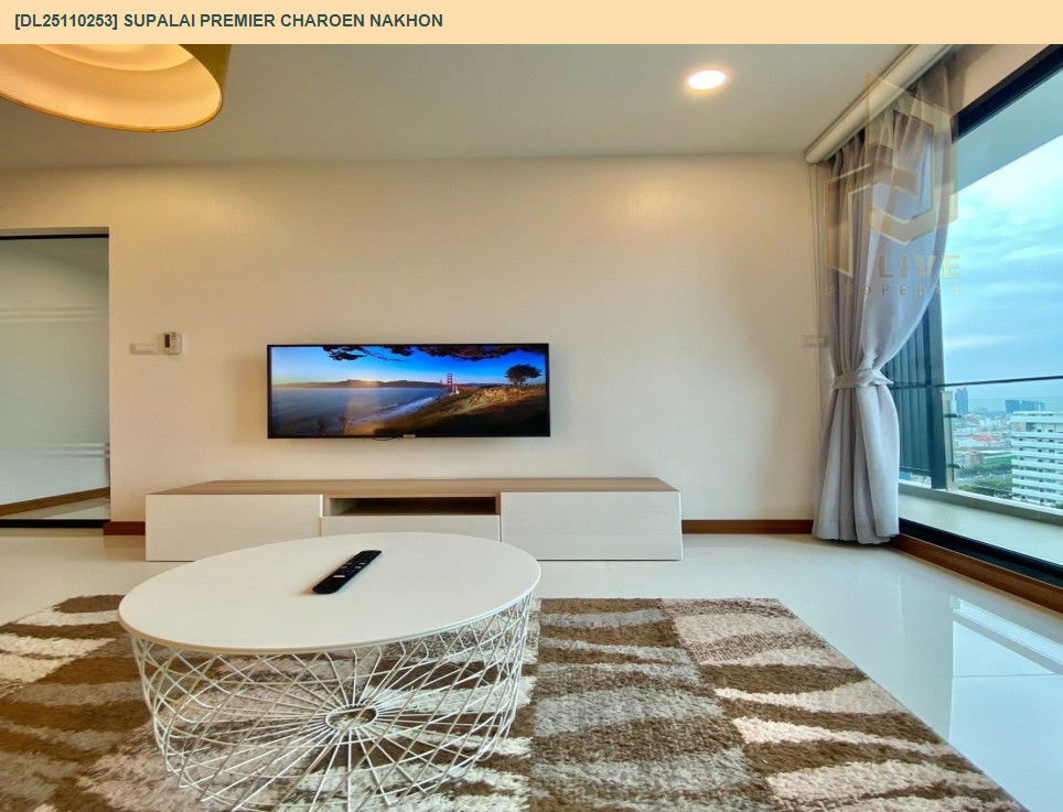 picture DL25110253 Condo for rent, Supalai Premier Charoen Nakhon near BTS Klong San, ready to move in, call urgently 0638692663 LineID @523dslwi - 4/11