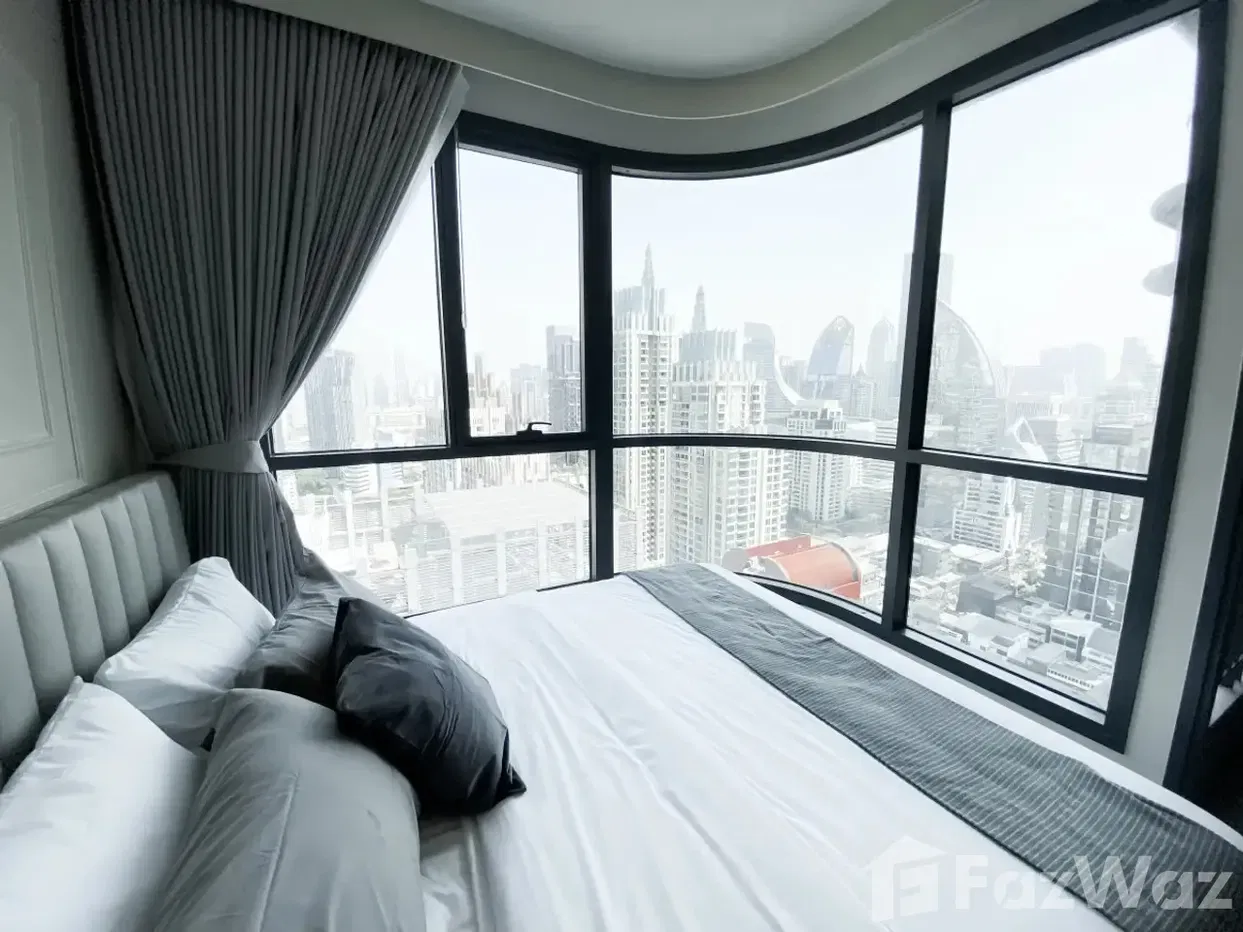 รูป คอนโดให้เช่า 1 ห้องนอน ในโครงการ คิว ชิดลม-เพชรบุรี 5827126 - รูปที่ 8/9