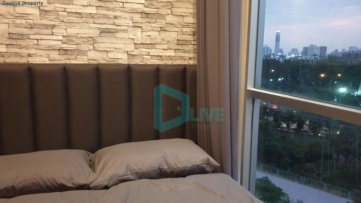 รูป DL001242 ให้เช่าคอนโด โนเบิล รีวอลฟ์ รัชดา 2 (Noble Revolve Ratchada 2) ใกล้ MRT ศูนย์วัฒนธรรม พร้อมเข้าอยู่ โทรด่วน 0616298946 LineID @523dslwi - รูปที่ 7/8