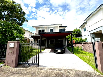 เช่าบ้านเดี่ยว สถาบันการแพทย์จักรีนฤบดินทร์ : H 930 ให้เช่า บ้านเดี่ยว 2 ชั้น ม.ภัสสร 74 เทพารักษ์-บางนา บ้านสวยสภาพดี ร่มรื่น พร้อมอยู่ ราคา 30,000 บาท