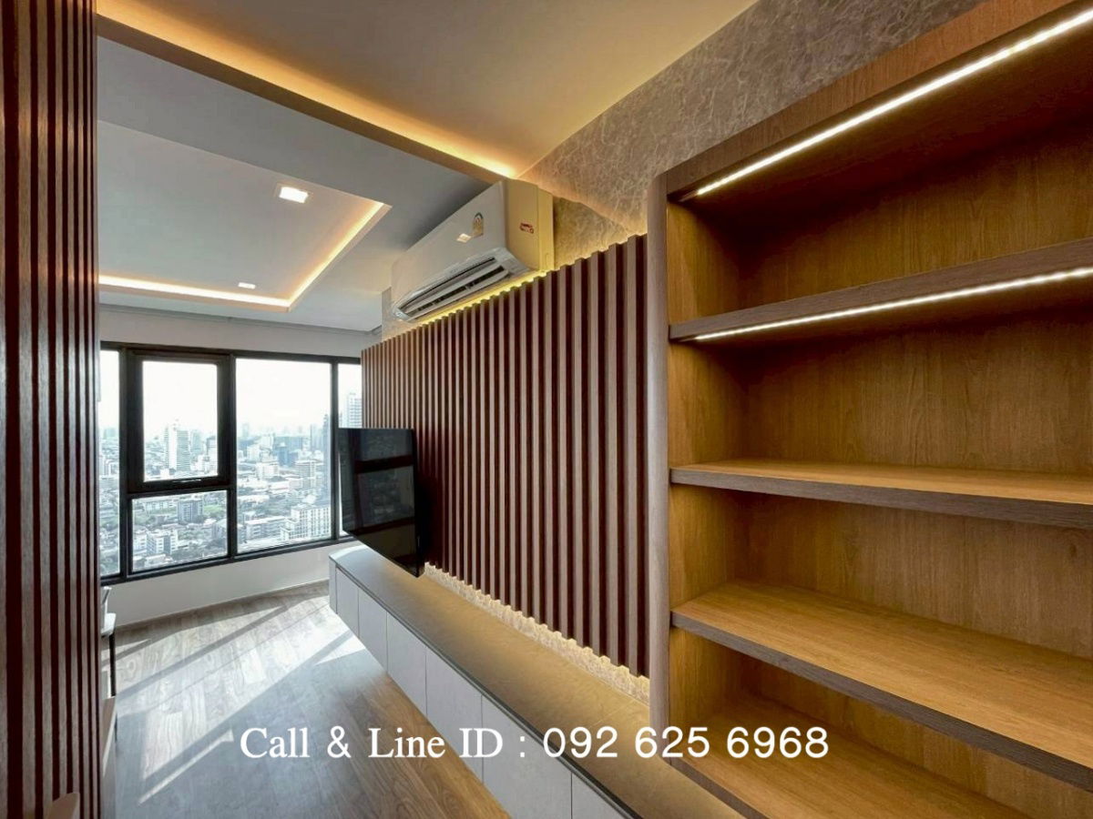 picture For rent 🏠 Life Ladprao Valley Condo 🏠 Corner room, high floor, beautiful view 🏠 1 bedroom, 1 bathroom 🚆 Near BTS Ha Yaek Lat Phrao Station - 7/14