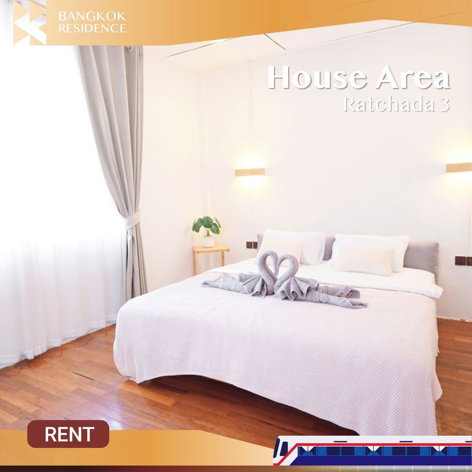 picture House Area Ratchada 3 ðĄ Detached house in the heart of RatchadaâRama 9, only 1.4 km from MRT Rama 9 ð - 1/14
