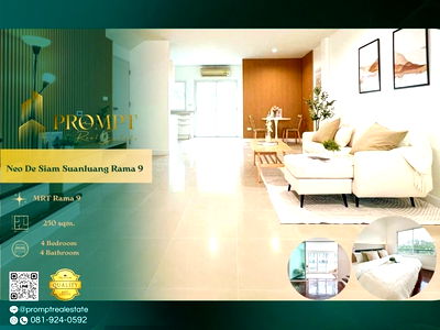 Houses for sale Bangkok : MN04938 - Neo De Siam Suanluang Rama 9