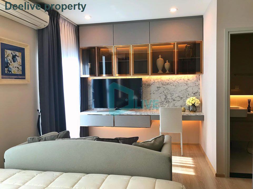 รูป DL003860 ให้เช่าคอนโด โนเบิล รีวอลฟ์ รัชดา 2 (Noble Revolve Ratchada 2) ใกล้ MRT ศูนย์วัฒนธรรม พร้อมเข้าอยู่ โทรด่วน 0800343450 LineID @655ebbvc - รูปที่ 3/8