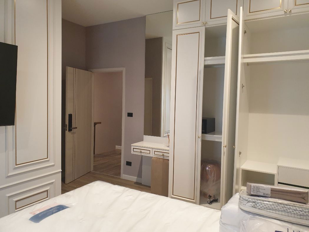 picture For rent, detached house, expand the kitchen by another 50 sq m, Burasiri Krungthep Kreetha, 238 sq m, 60 sq m, never occupied. - 6/12