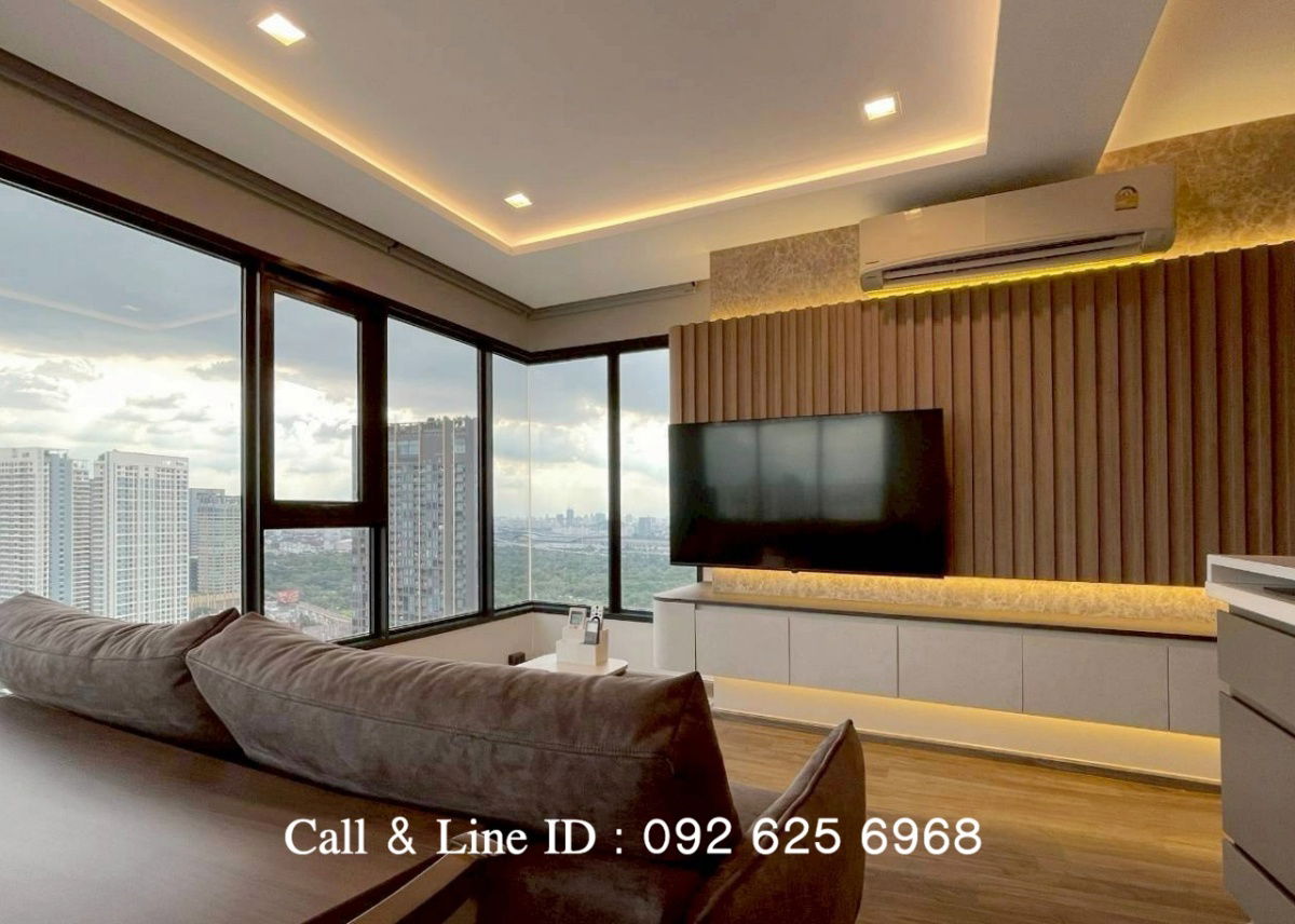 picture For rent 🏠 Life Ladprao Valley Condo 🏠 Corner room, high floor, beautiful view 🏠 1 bedroom, 1 bathroom 🚆 Near BTS Ha Yaek Lat Phrao Station - 4/14