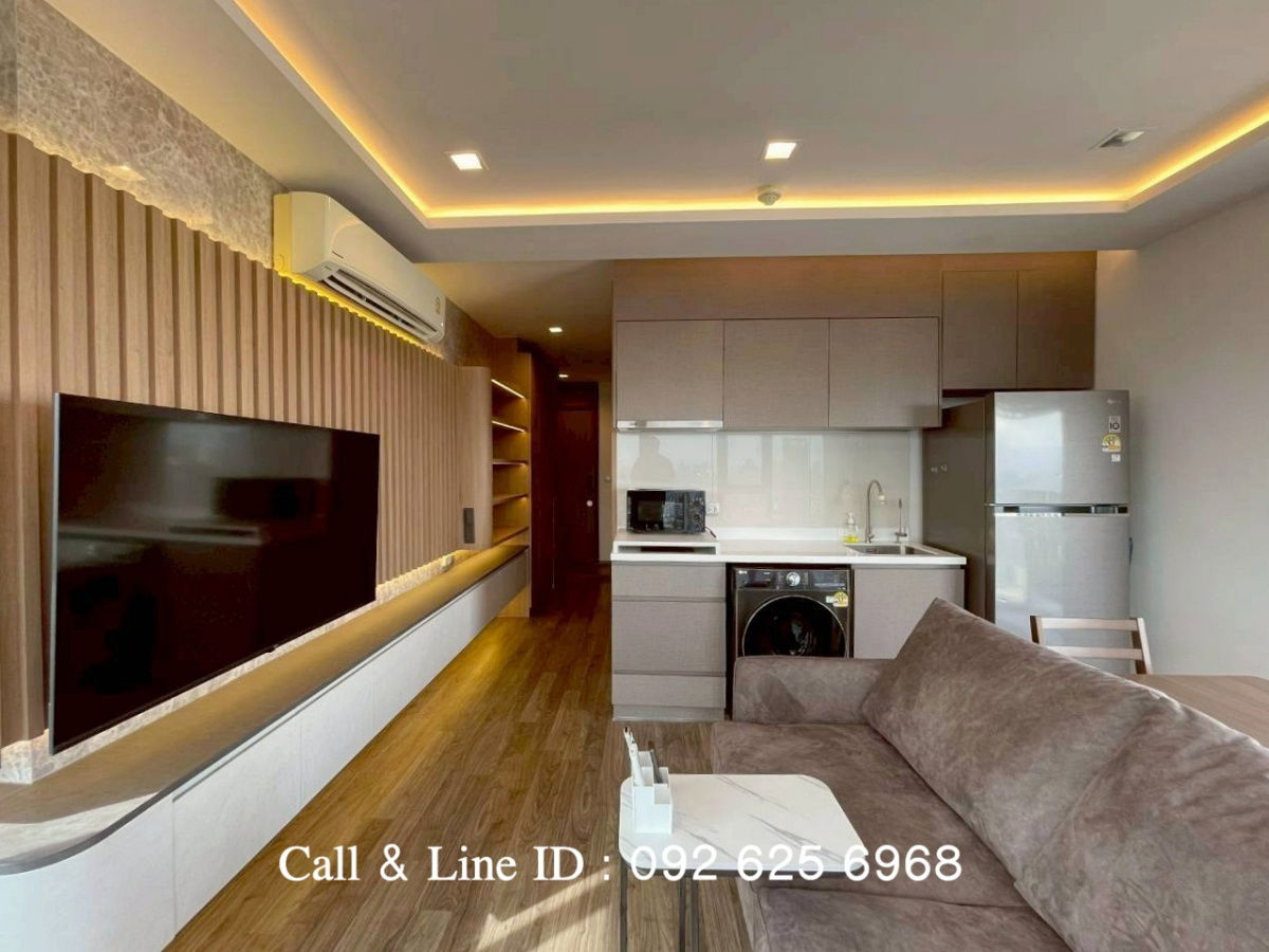 picture For rent 🏠 Life Ladprao Valley Condo 🏠 Corner room, high floor, beautiful view 🏠 1 bedroom, 1 bathroom 🚆 Near BTS Ha Yaek Lat Phrao Station - 1/14