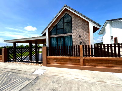 Houses for sale Nong Chok : Witthaya 888 Villa, Nong Chok, single house, 100 sq m, prime location